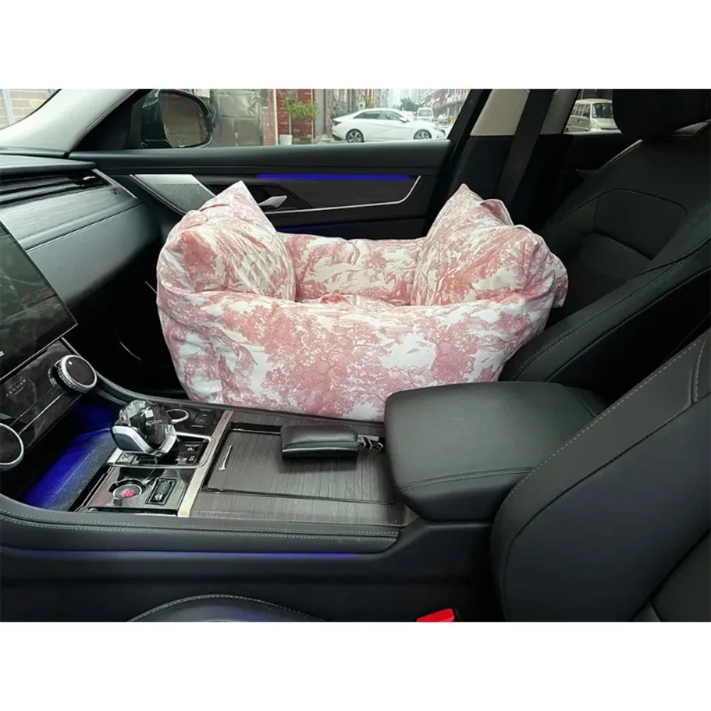 Travel Dog Car Seat Bed Soft Pet Car Mat Sofa Mattress for Small Pets Teddy Schnauzer Chihuahua Comfotable Pet Supplies