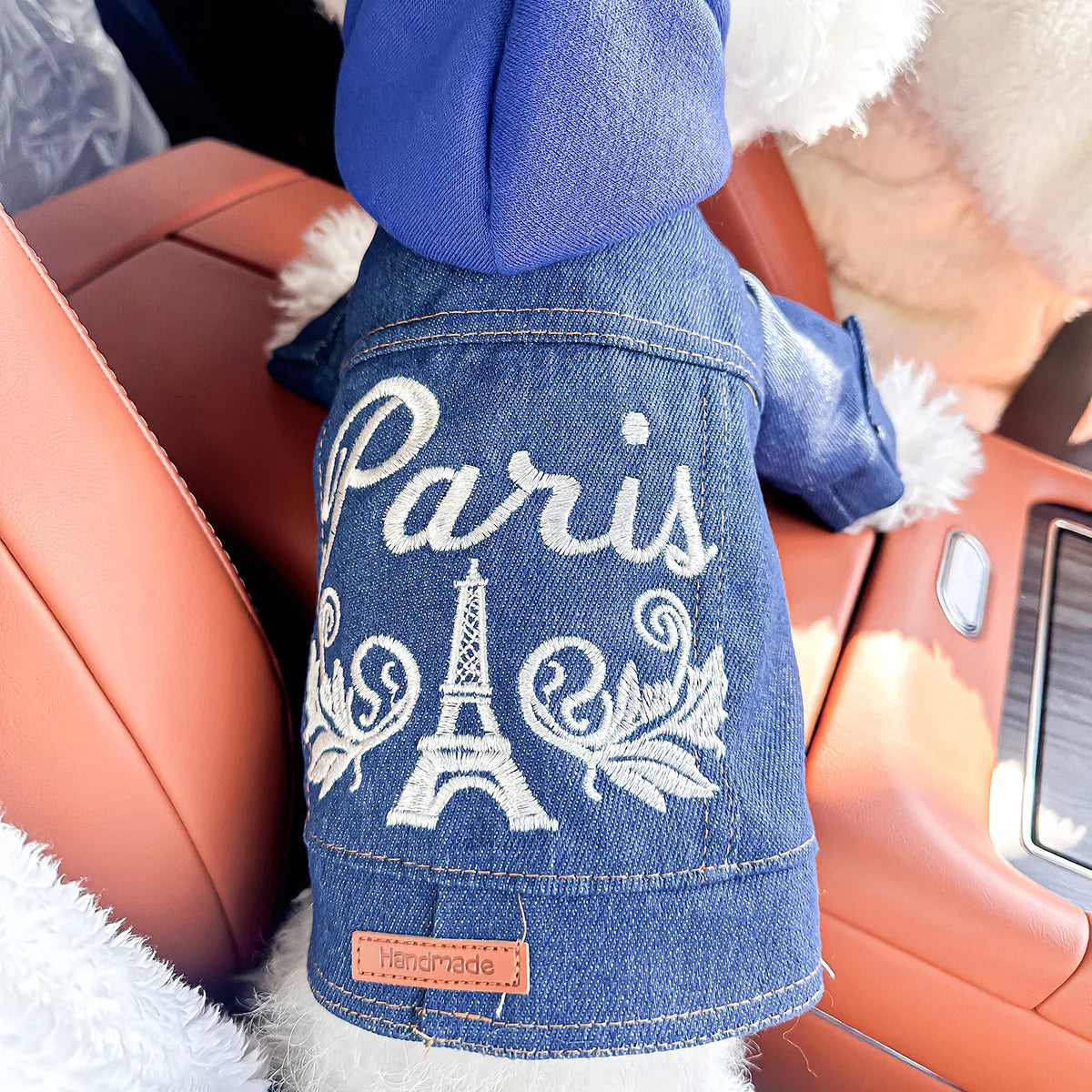 Blue Denim Vest Handsome Jacket for Dogs and Cats Spot Picks  Stylin' Pet Denim Jacket Collection for Small Pets All Season Wear